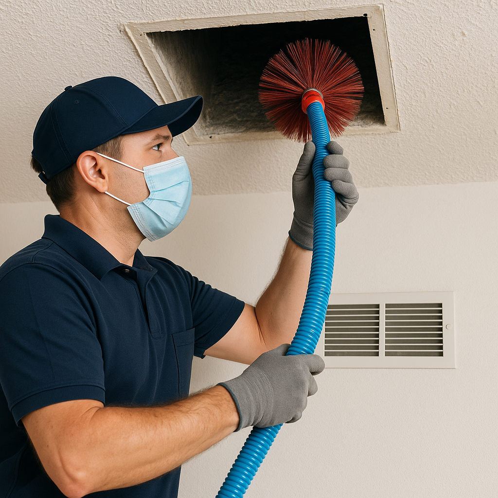 Nettoyage conduits ventilation – Longueuil
