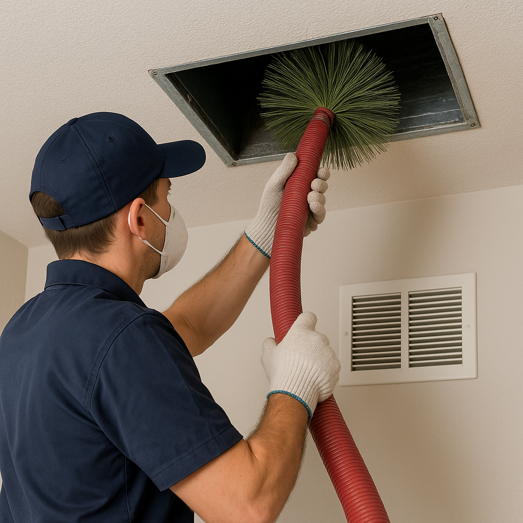Nettoyage conduits ventilation – Longueuil