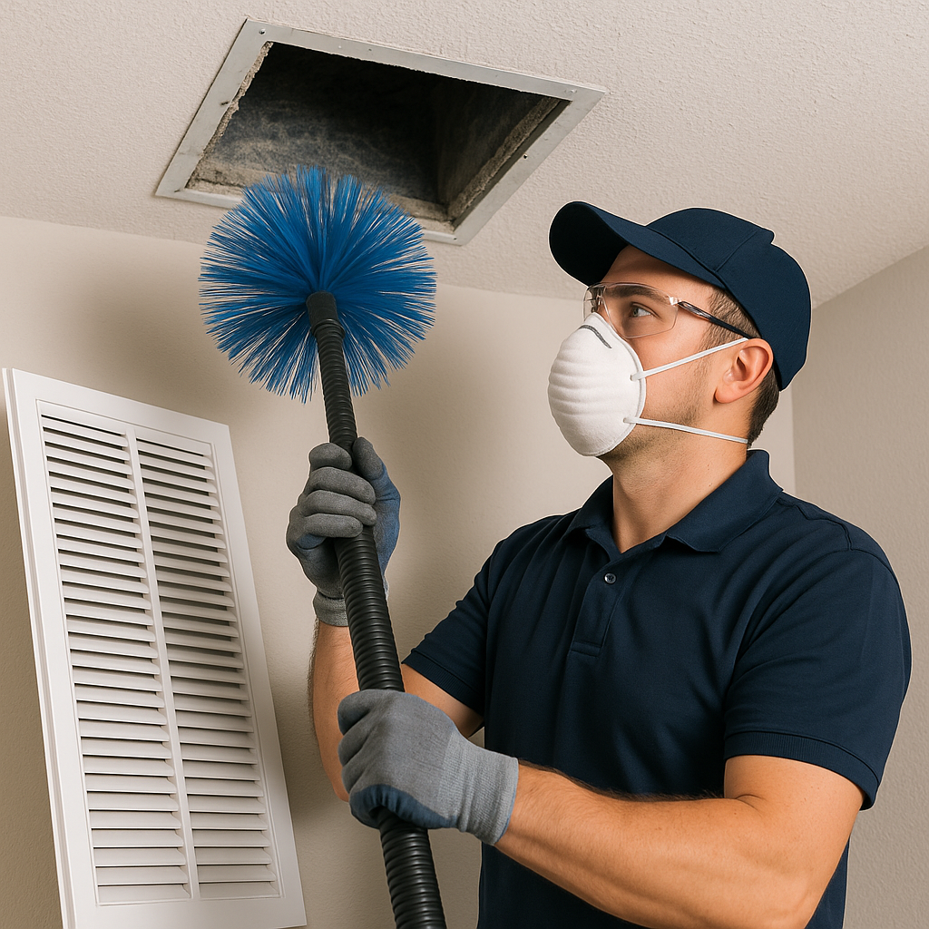 **Nettoyage conduits ventilation – Vaudreuil-Dorion**
